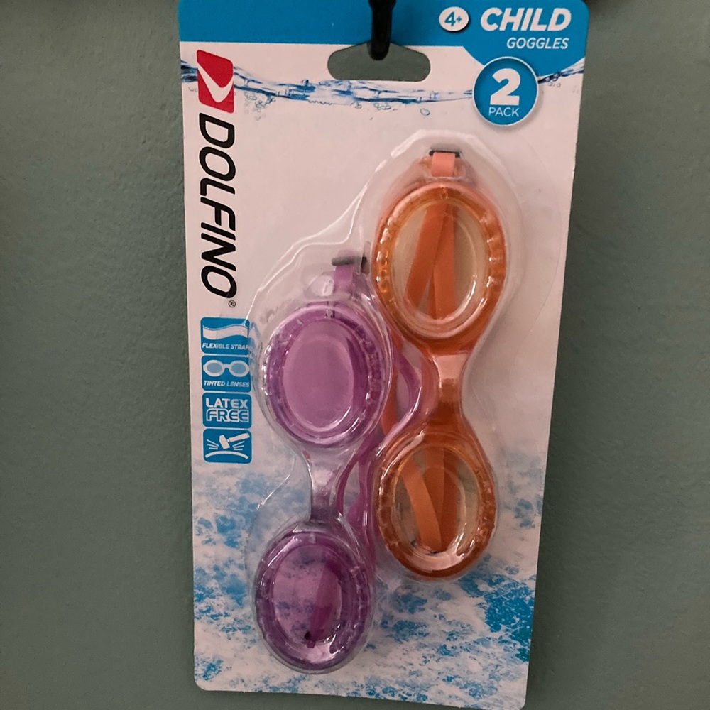 Dolfino Child Swim Goggles Ages 4+